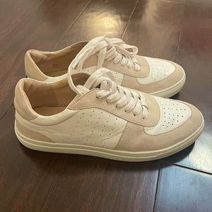 Boden Leather and Suede Flatform Sneakers Size 40 (Size 9 US)